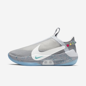 Chaussure De Basket Nike Adapt BB Grise 8513-940 Wolf Grey/Multi-Color Homme | PDD-44223367